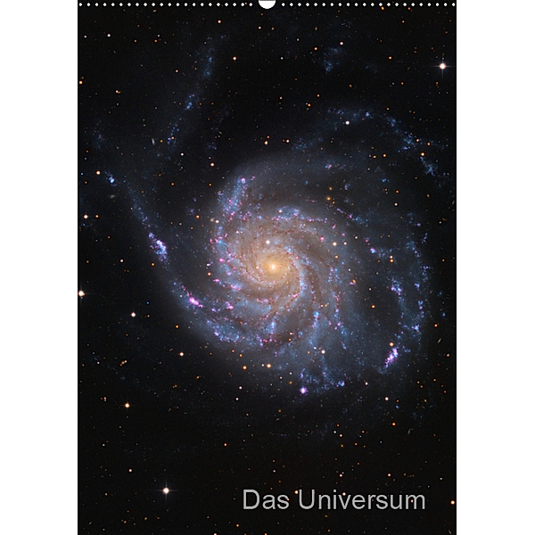 Das Universum (Wandkalender 2019 DIN A2 hoch), Kai Wiechen