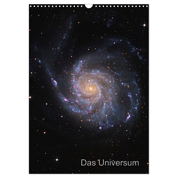 Das Universum (Wandkalender 2024 DIN A3 hoch), CALVENDO Monatskalender, Dr. Kai Wiechen