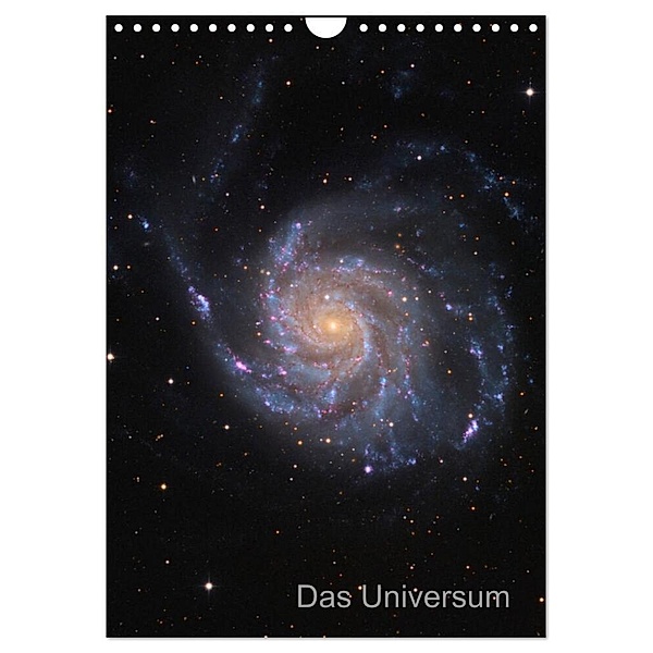 Das Universum (Wandkalender 2024 DIN A4 hoch), CALVENDO Monatskalender, Dr. Kai Wiechen