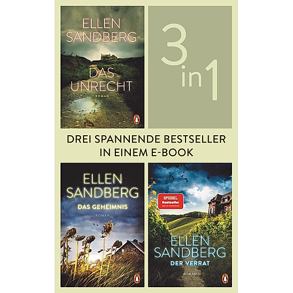 Das Unrecht / Das Geheimnis / Der Verrat (3in1 Bundle), Ellen Sandberg