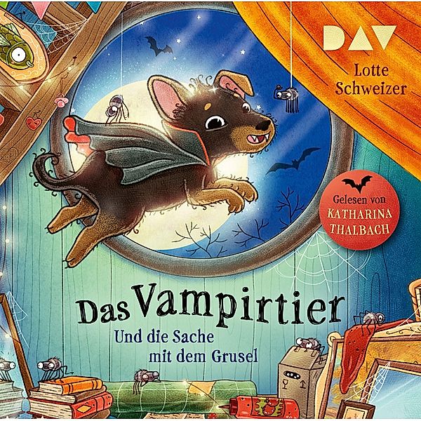 Das Vampirtier und die Sache mit dem Grusel,2 Audio-CD, Lotte Schweizer