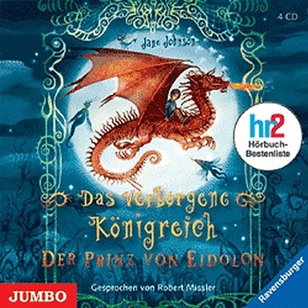Das verborgene Königreich - Der Prinz von Eidolon,4 Audio-CDs, Jane Johnson