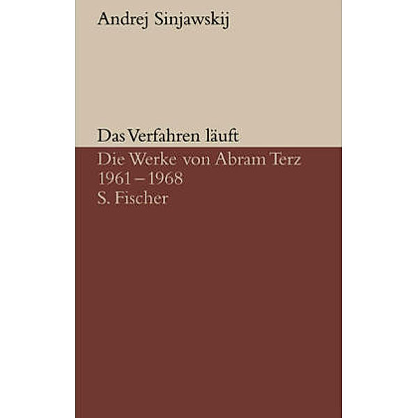 Das Verfahren läuft, Andrej Sinjawskij