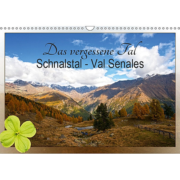 Das vergessene Tal. Schnalstal - Val Senales (Wandkalender 2019 DIN A3 quer), Sylvia Seibl