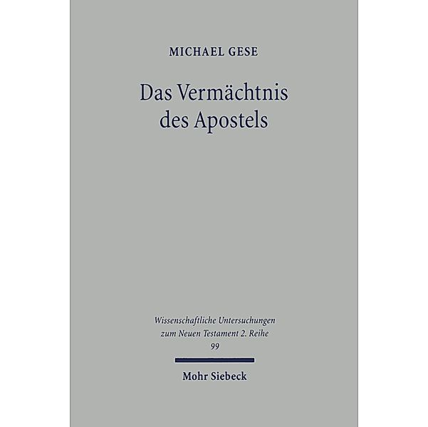 Das Vermächtnis des Apostels, Michael Gese