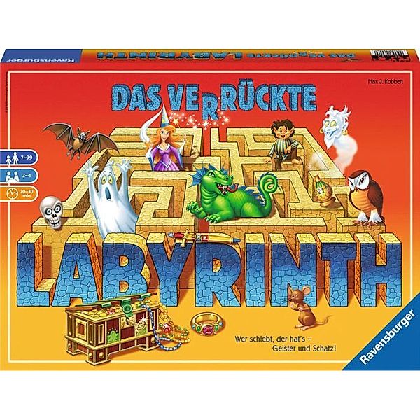 Ravensburger Verlag Das verrückte Labyrinth, Max J. Kobbert