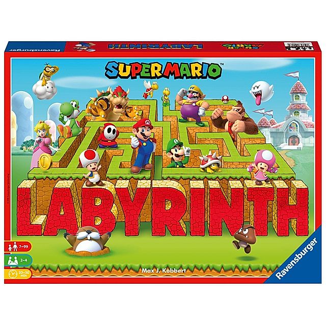 Das verrückte Labyrinth von Ravensburger mit den Figuren aus Super Mario TM  - ein Spieleklassiker für die ganze Familie | Weltbild.at