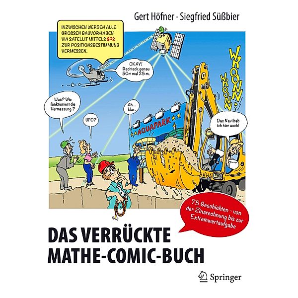 Das verrückte Mathe-Comic-Buch, Gert Höfner, Siegfried Süssbier