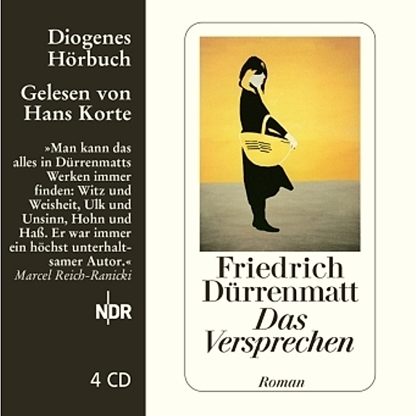 Das Versprechen, 4 Audio-CD, Friedrich Dürrenmatt