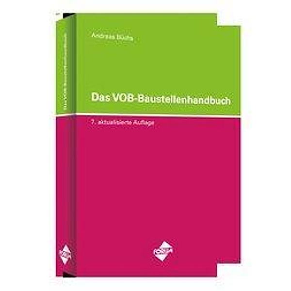 Das VOB-Baustellenhandbuch, Andreas Büchs