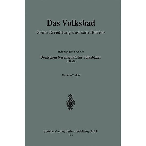 Das Volksbad, Deutschen Gesellschaft für Volksbäder in Berlin