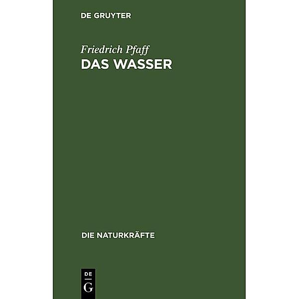Das Wasser / Jahrbuch des Dokumentationsarchivs des österreichischen Widerstandes, Friedrich Pfaff