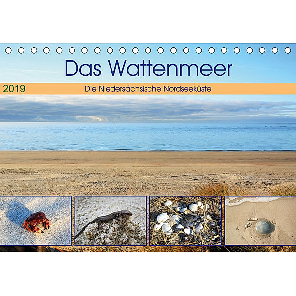 Das Wattenmeer - 2019 (Tischkalender 2019 DIN A5 quer), Günther Klünder