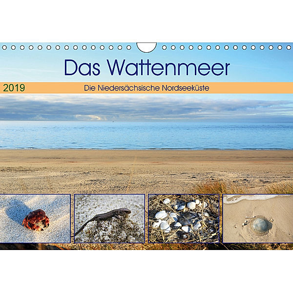 Das Wattenmeer - 2019 (Wandkalender 2019 DIN A4 quer), Günther Klünder