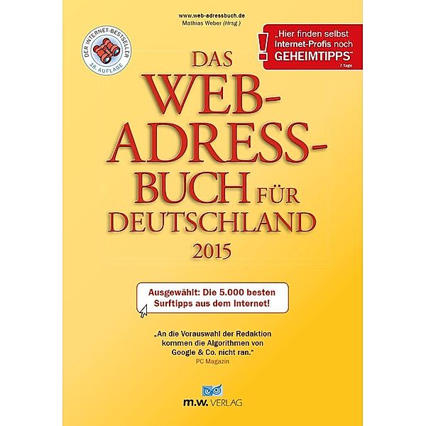 Das Web-Adressbuch für Deutschland 2015 - E-Book-Ausgabe, Mathias Weber