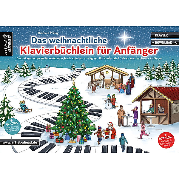 Das weihnachtliche Klavierbüchlein für Anfänger, Theresia Prelog