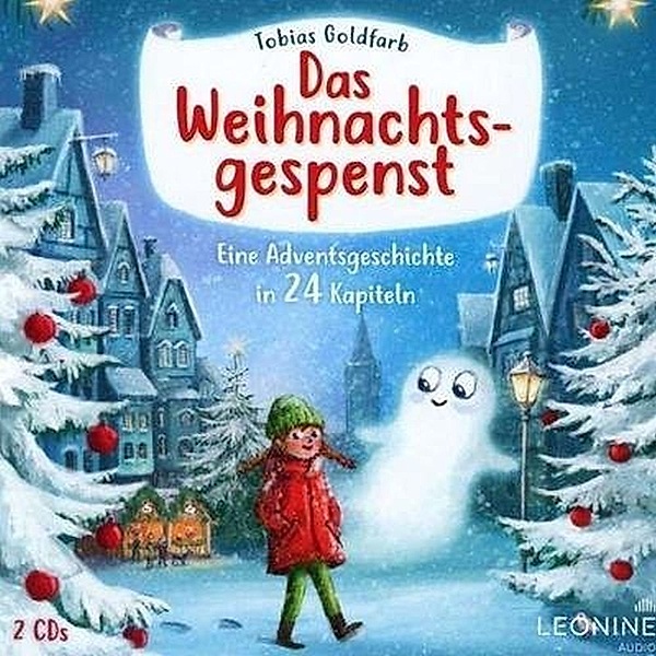 Das Weihnachtsgespenst,2 Audio-CD, Tobias Goldfarb
