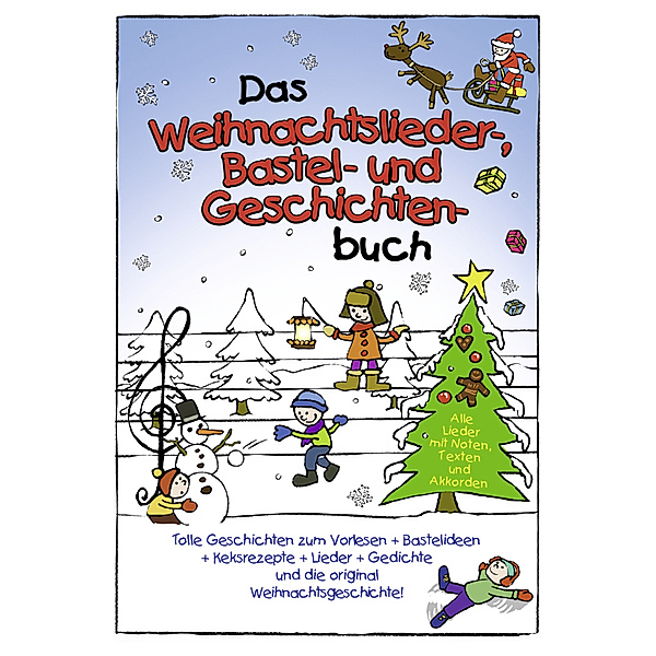 Das Weihnachtslieder- , Bastel- und Geschichtenbuch, Marco Sumfleth, Florian Lamp