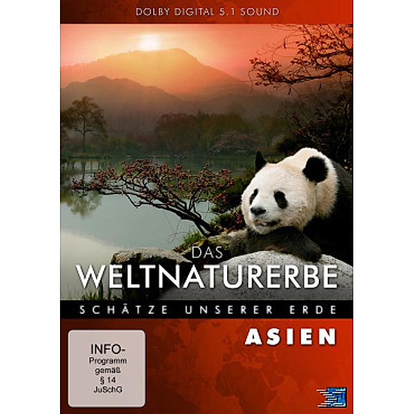 Das Weltnaturerbe Asien, DVD