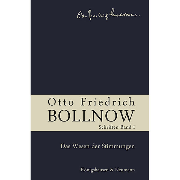 Das Wesen der Stimmungen, Otto Fr. Bollnow
