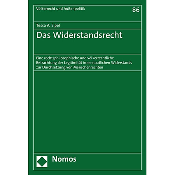 Das Widerstandsrecht, Tessa A. Elpel