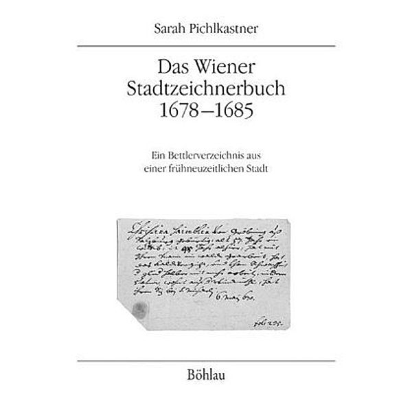 Das Wiener Stadtzeichnerbuch 1678-1685, Sarah Pichlkastner
