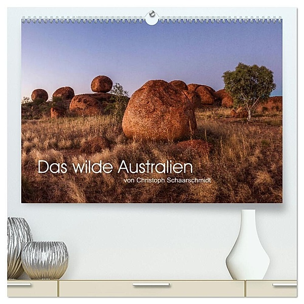 Das wilde Australien (hochwertiger Premium Wandkalender 2025 DIN A2 quer), Kunstdruck in Hochglanz, Calvendo, Christoph Schaarschmidt