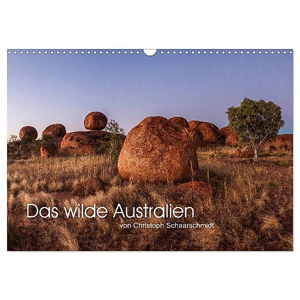 Das wilde Australien (Wandkalender 2024 DIN A3 quer), CALVENDO Monatskalender, Christoph Schaarschmidt