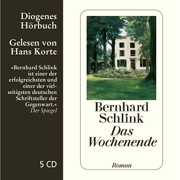 Das Wochenende, 5 Audio-CD, Bernhard Schlink