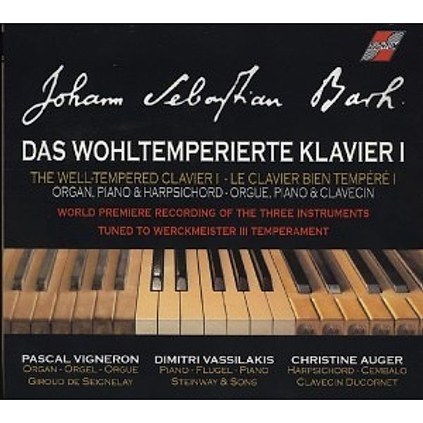 Das Wohlremperierte Klavier Vol.1, Vigneron, Vassilakis, Auger