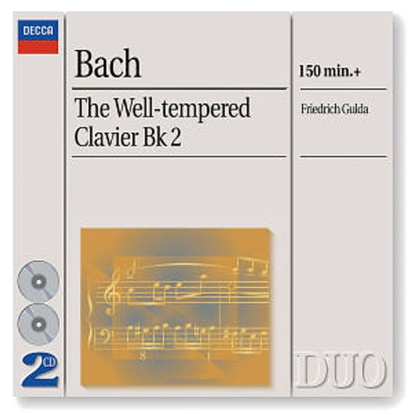 Das Wohltemperierte Klavier (Bd. II), Friedrich Gulda