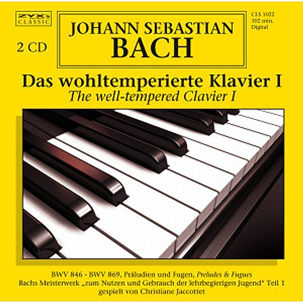 Das Wohltemperierte Klavier I, Johann Sebastian Bach