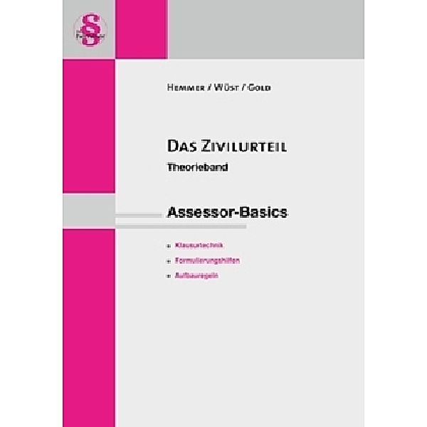 Das Zivilurteil, Karl-Edmund Hemmer, Achim Wüst, Ingo Gold