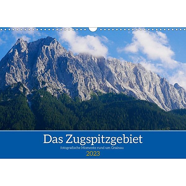 Das Zugspitzegebiet (Wandkalender 2023 DIN A3 quer), Sandra Berdin