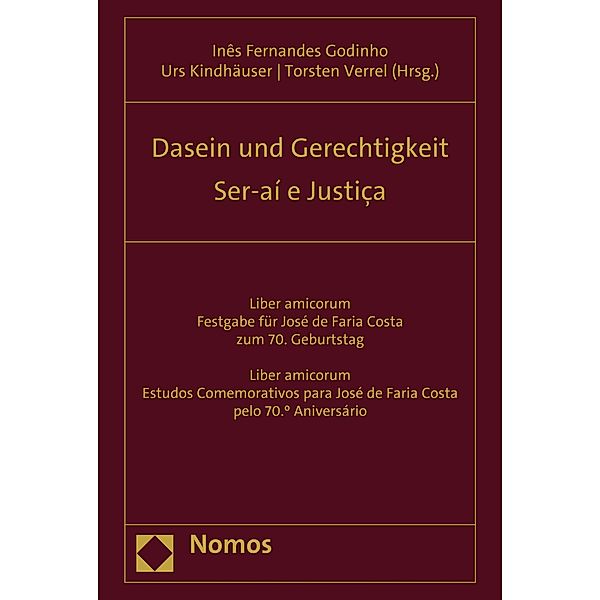 Dasein und Gerechtigkeit | Ser-aí e Justiça