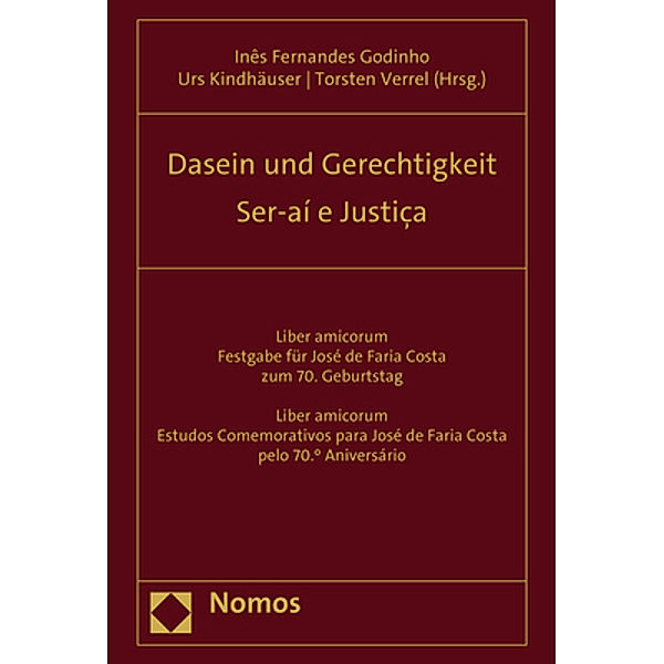 Dasein und Gerechtigkeit - Ser-aí e Justiça