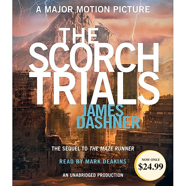 Dashner, J: Maze Runner  2/Scorch Trials/10 CDs, James Dashner