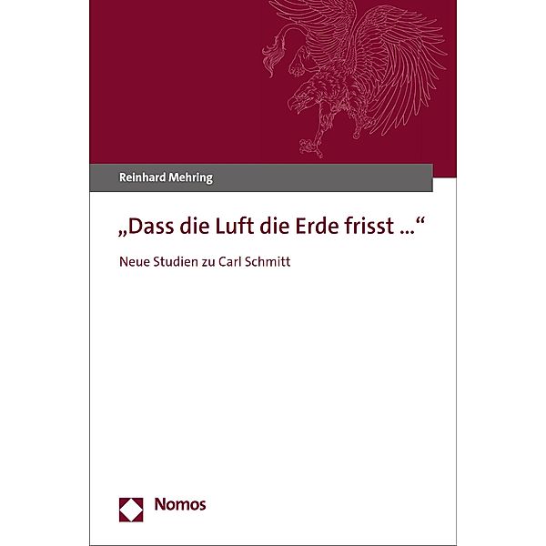 Dass die Luft die Erde frisst..., Reinhard Mehring