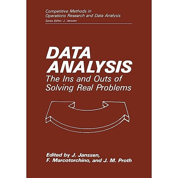 Data Analysis, Jacques Janssen, F. Marcotorchino, J. M. Proth