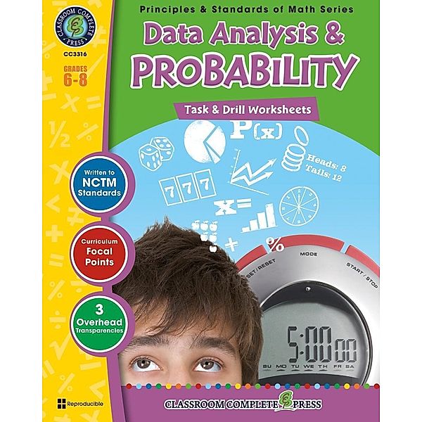 Data Analysis & Probability - Task & Drill Sheets, Tanya Cook and Chris Forest