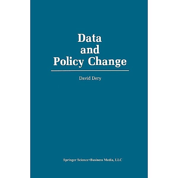 Data and Policy Change, David Dery