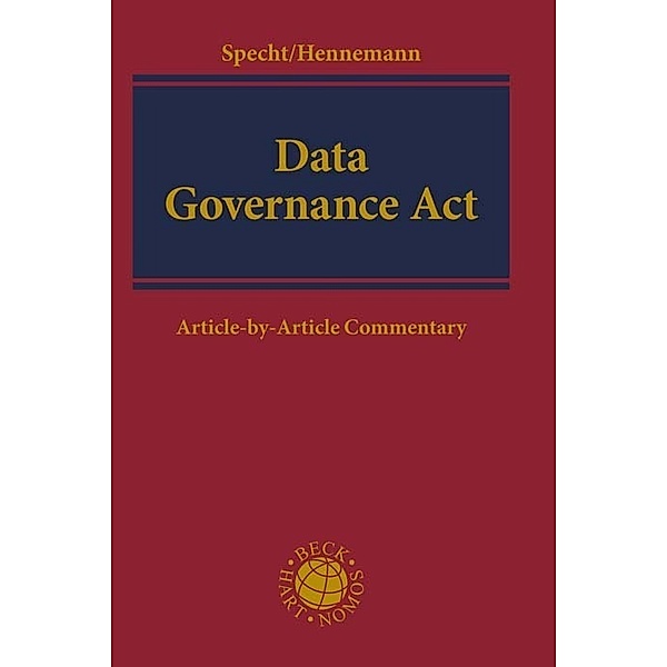 Data Governance Act, Louisa Specht-Riemenschneider, Moritz Hennemann