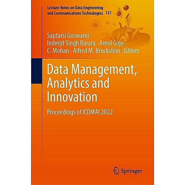 Data Management, Analytics and Innovation / Lecture Notes on Data Engineering and Communications Technologies Bd.137