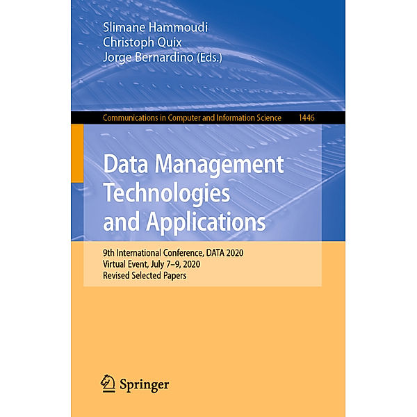 Data Management Technologies and Applications