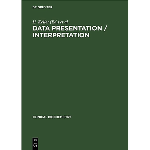 Data Presentation / Interpretation / Clinical Biochemistry Bd.2