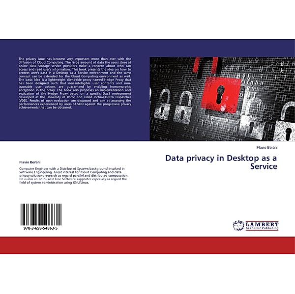 Data privacy in Desktop as a Service, Flavio Bertini