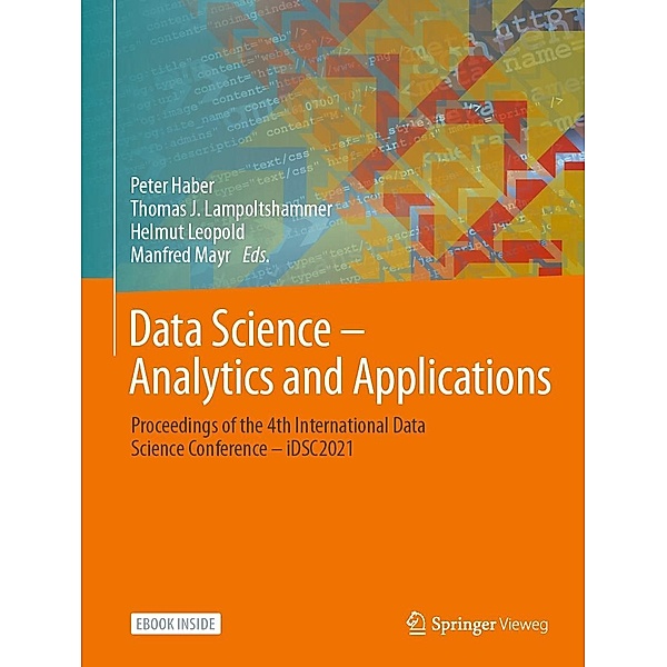 Data Science - Analytics and Applications