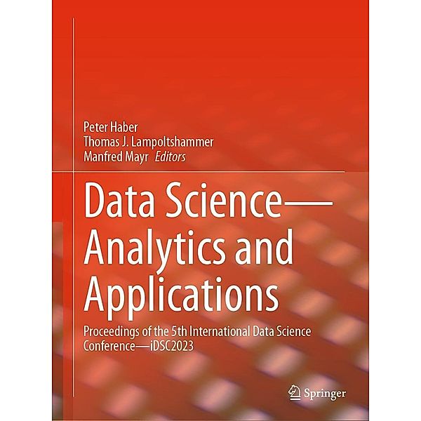Data Science-Analytics and Applications
