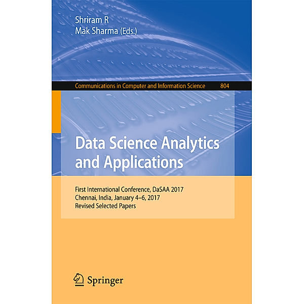 Data Science Analytics and Applications