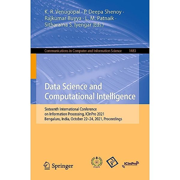 Data Science and Computational Intelligence / Communications in Computer and Information Science Bd.1483